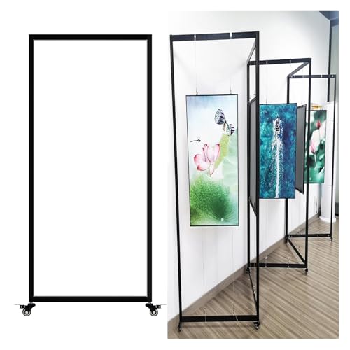 Freistehende Präsentationsständer Für Kunstausstellungen, Foto-Präsentation, Faltbarer Und Tragbarer Kunstwerk-Posterhalter, Für Malerei Und Fotografie, Werbung(3pcs,100x180(39.4x70.9in)) von CURBX