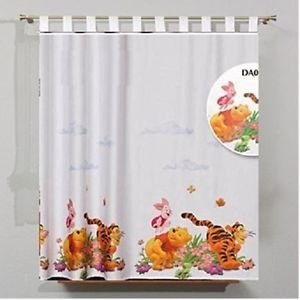Winnie Puuh Voile Scheibengardine 150 cm breit x 207 cm lang von CURTAINS