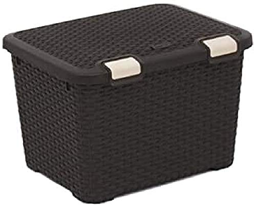 CURVER Behälter STYLE 43L Style Box 43L Behälter, Polypropylen, Dunkelbraun, 50x40x33 von Curver
