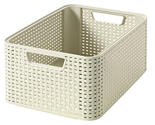 Curver Aufbewahrungsbox, Polypropylene, Elfenbein, 39 x 29 x 17 cm von Curver