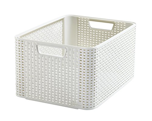 Curver Aufbewahrungsbox, Polypropylene, Elfenbein, 43.6 x 32.6 x 22.8 cm von Curver