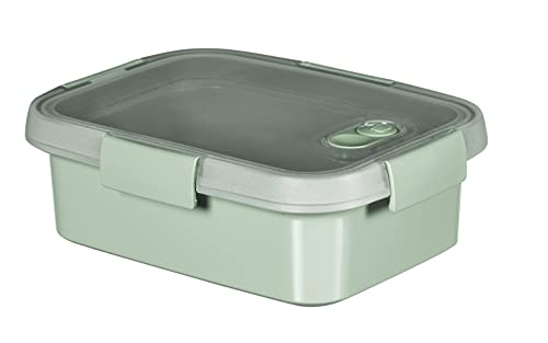 Curver To Go Nomade Rect, 1 Litre Plastic Storage Box with Lid - Recycle (Smart Eco Line) von Curver