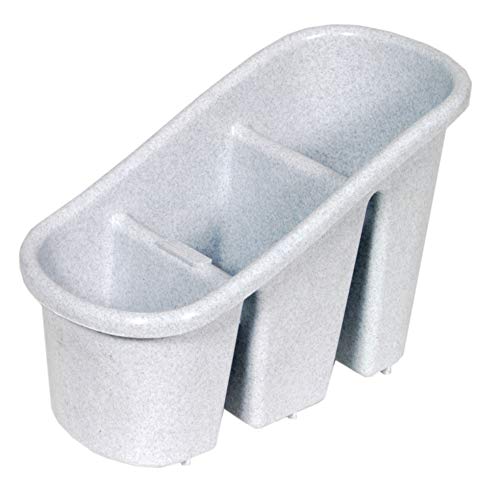 CURVER Abtropfgestell – Bestecktrockner für Küchenspüle – 11 x 22 x 14 cm – Grau von Curver