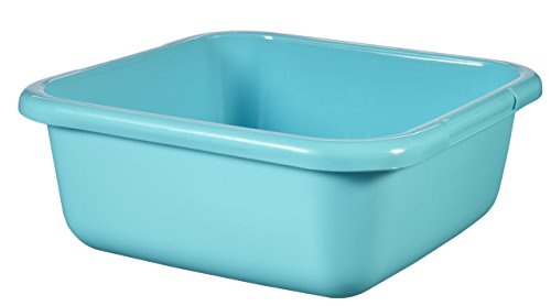 Curver Viereckschüssel 15L in Molokai blau, Plastik, 40 x 40 x 15 cm von Curver