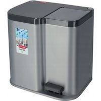 Duo Pedalbin 21L Sortierbehälter, grau - Curver von CURVER