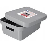 Infinity 11L Behälter mit Deckel, grau - Curver Infinity 11L Behälter mit Deckel, grau - Curver von CURVER