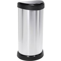[NEUWERTIG] Curver Deco Bin Mülleimer Abfalleimer 40 L 335 X 685 X 285 Mm Silber Schwarz B-Ware von CURVER