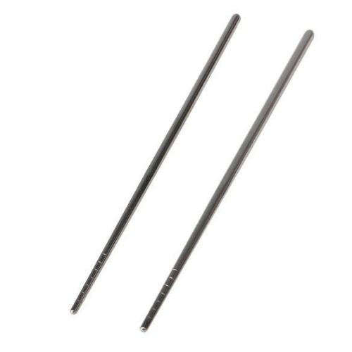 CUSROS 1 Paar rutschfeste Edelstahl-Essstäbchen Essstäbchen Geschirr für Haushalt Hotel Restaurant 1 Einheitsgröße von CUSROS