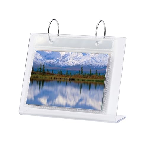 HOCHWERTIGER SCHUTZ: Das Fotoalbum besteht aus Kristall-Acrylplatten und transparenten PVC-Taschen, die höchste Qualität im Design des Fotoalbums gewährleisten. Taschen schützen Ihren Precio Tra von CUSROS