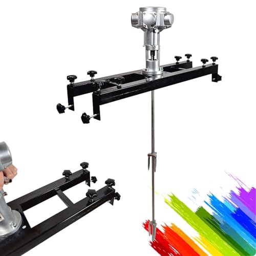 CUTANGELAR IBC Luft Rührer, Pneumatisches Farbmischwerkzeug, Einstellbare Geschwindigkeit 0-2500 U/min, Mischkapazität 1000L, Industrieller Tankmischer, Ideal für Farbe und Kleber.(3Cylinder) von CUTANGELAR