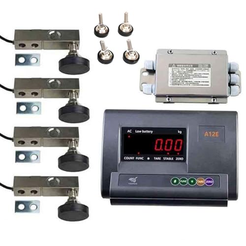 CUTANGELAR Kommerzielle Tierwaage, Hochpräzises Viehwaagen-Set, 5000 kg, wasserdichte Konstruktion, C3-Genauigkeit Tierwaage, Wägezellen aus legiertem Stahl, Schweine und Farmen CUTANGELAR Kommerzielle Tierwaage, Hochpräzises Viehwaagen-Set, 5000 kg, wasserdichte Konstruktion, C3-Genauigkeit Tierwaage, Wägezellen aus legiertem Stahl, Schweine und Farmen von CUTANGELAR