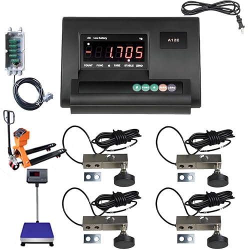 CUTANGELAR Robuste Viehwaage mit 5000 kg Wägezellen aus legiertem Stahl, Präzisions-Viehwaage, C3-Genauigkeit, A-nti-Vibration, für Rinder, Schweine, Schafe, Ziegen CUTANGELAR Robuste Viehwaage mit 5000 kg Wägezellen aus legiertem Stahl, Präzisions-Viehwaage, C3-Genauigkeit, A-nti-Vibration, für Rinder, Schweine, Schafe, Ziegen von CUTANGELAR