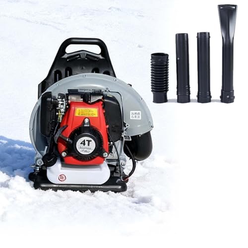 CUTANGELAR Rucksack Laubbläser Mit Hocheffizientem Motor, Leichtes 9.5kg 12PS Design, Maximale Luftgeschwindigkeit Für Vielseitige Garten-und Straßenreinigung, Ideal Für Stau-b, Laub Und Schnee.(Red) von CUTANGELAR
