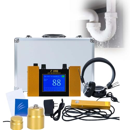 CUTANGELAR Tragbares Wasserleck Detektions Kit Mit Zwei Innensensoren Und Außensonde, Digitale Schnittstelle Mit Echtzeit-Feedback, Für Installateure Und Techniker CUTANGELAR Tragbares Wasserleck Detektions Kit Mit Zwei Innensensoren Und Außensonde, Digitale Schnittstelle Mit Echtzeit-Feedback, Für Installateure Und Techniker von CUTANGELAR