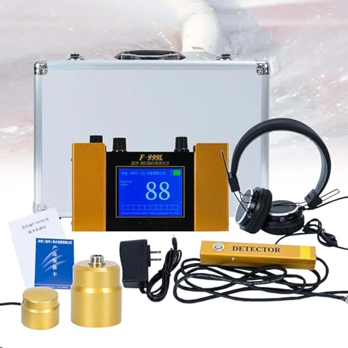 CUTANGELAR Ultraschall Leckerkennungssystem mit Visueller Schallanzeige, Einstellbarer Frequenz, Enthält Innen/Außen Sensoren und Griff, Ideal für Rohrwartung von CUTANGELAR