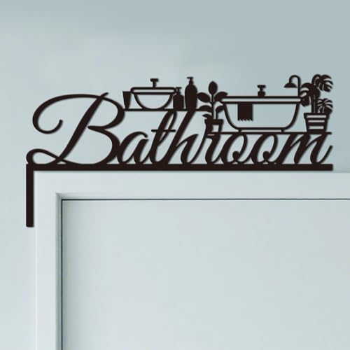 CUTHOLLOW Pflanze Badezimmer Metall Türrahmen Ornament, Türrahmen Dekor, Kreativer Türrahmen-Kunst, Türecke Dekoration, Originelle Wanddeko für Zimmertür, Haustür, Zuhause, Badezimmer, Schlafzimmer CUTHOLLOW Pflanze Badezimmer Metall Türrahmen Ornament, Türrahmen Dekor, Kreativer Türrahmen-Kunst, Türecke Dekoration, Originelle Wanddeko für Zimmertür, Haustür, Zuhause, Badezimmer, Schlafzimmer von CUTHOLLOW