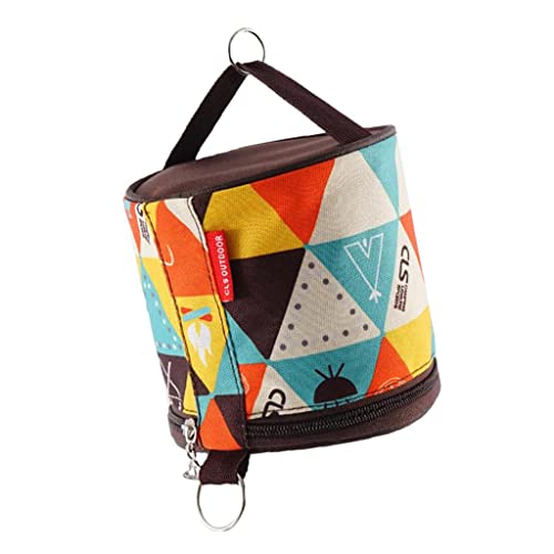CUTICATE Faltbar Klopapier Beutel Toilettenpapier Sack Camping Aufbewahrungstasche mit Hängenden Haken - B von CUTICATE
