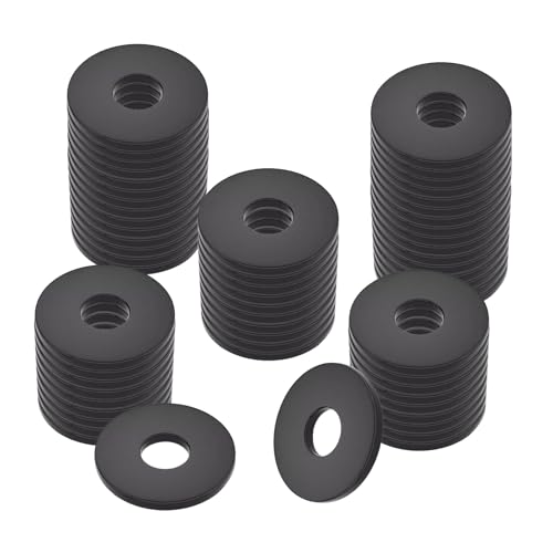 CUVZORA 60 Stück Rondelles M6 x 18mm, flache Unterlegscheiben aus Edelstahl, Unterlegscheiben aus Metall für Bolzen, Muttern und Gewindeschrauben, Reparatur zu Hause, Büro, Werkstatt von CUVZORA