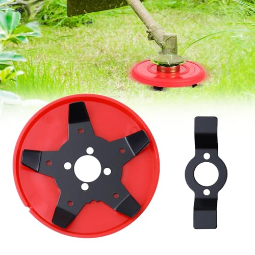 CUVZORA Unkrautbürste, Grasschneidekopf Trimmerkopf, Unkrautbürste Freischneider Mit 1 Klinge, Universal Wildkrautbürste, Motorsense Zubehör, für Gartenpflege und Rasenpflege CUVZORA Unkrautbürste, Grasschneidekopf Trimmerkopf, Unkrautbürste Freischneider Mit 1 Klinge, Universal Wildkrautbürste, Motorsense Zubehör, für Gartenpflege und Rasenpflege von CUVZORA