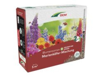 CUXIN DCM Blumensamen Marienkäfer-Mischung, Faltschachtel, 265 g von CUXIN DCM