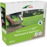 Cuxin - dcm Rasensamen Nachsaat & Reparatur 2250 g Rasensaat und organischem Rasendünger von CUXIN