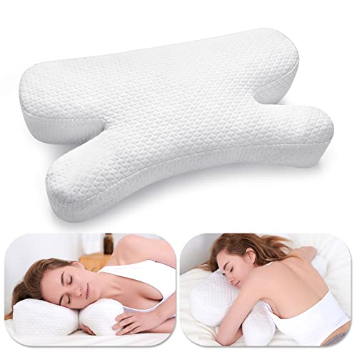 CUZEP Anti Falten Kissen,Seitenschläferkissen Anti Aging,Memory Foam Kissen Nackenhörnchen Ergonomisches,Rückenschläfer Bauchschläfer Kissen Nackenstützkissen【Weiß】 CUZEP Anti Falten Kissen,Seitenschläferkissen Anti Aging,Memory Foam Kissen Nackenhörnchen Ergonomisches,Rückenschläfer Bauchschläfer Kissen Nackenstützkissen【Weiß】 von CUZEP