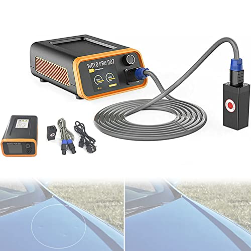 CUZONE Dellen Reparatur Ausbeulwerkzeug Dellen Reparaturset, Lackfreies Dent Puller Kit, Werkzeug Magnetinduktionsheizer Paintless Dent Removal Kit für Fahrzeug Dellen Hagel Schaden Tür Kühlschrank von CUZONE