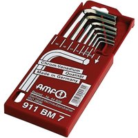 Winkelschraubendrehersatz 911BM 8-teilig Schiebekassette SW 2 10 mm Winkelschraubendrehersatz 911BM 8-teilig Schiebekassette SW 2 10 mm von AMF