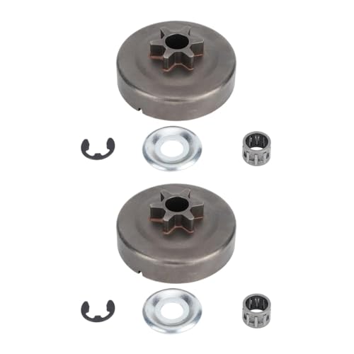 CVAADV 2 Set Kupplungstrommel-Kettenrad-Kit Kompatibel mit 017 018 021 023 025 MS170 MS180 MS210 MS230 MS250 1123 640 2003 von CVAADV