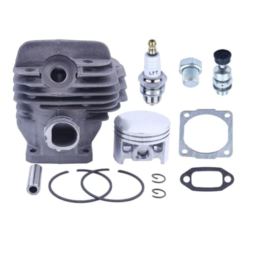CVAADV 44,7 MM Big Bore Zylinder Und Kolben Kit 11210201217 Kompatibel Mit MS260 026 026PRO Dichtungen Kettensäge Garten Power Werkzeuge Teile von CVAADV