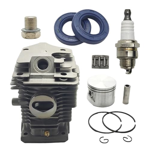 CVAADV 46mm Zylinderkolbensatz Kompatibel mit MS270 MS280 MS 270 280 Dekompressionsventil Zündkerzendichtung Kettensägenteil CVAADV 46mm Zylinderkolbensatz Kompatibel mit MS270 MS280 MS 270 280 Dekompressionsventil Zündkerzendichtung Kettensägenteil von CVAADV