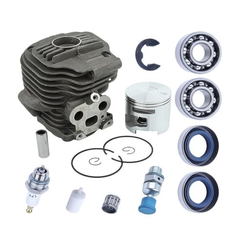 CVAADV 51mm Zylinderkolbensatz Kompatibel mit Partner K750 K760 Trennbetonsäge Ersetzen Sie 506 38 61-71 von CVAADV