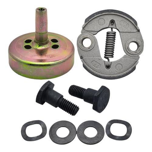 CVAADV 9T Kupplungstrommel-Bolzen-Unterlegscheibe Assy Kompatibel mit CG430 43CC Rasentrimmer-Freischneider-Ersatzteil von CVAADV