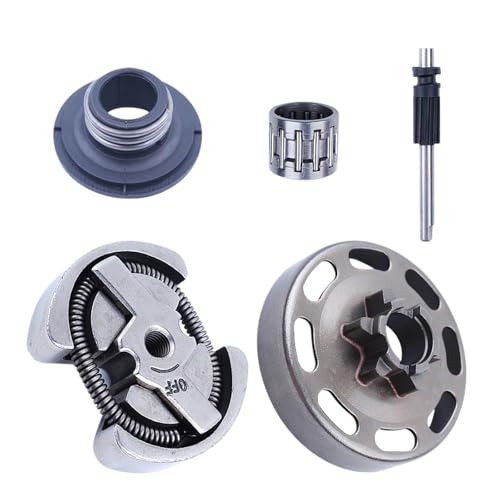 CVAADV Kupplungstrommel (3/8 Zoll, 6 Zähne) Kit, kompatibel mit 435 135 137 140 E-Serie Kettensäge, Ersatzteil 578257101 5778745-01 von CVAADV