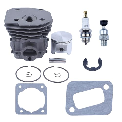 CVAADV Zylinderkolbensatz 45 mm große Bohrung, kompatibel mit 353 351 350 346XP EPA 340 Kettensäge, Dekompressionsventilfilter CVAADV Zylinderkolbensatz 45 mm große Bohrung, kompatibel mit 353 351 350 346XP EPA 340 Kettensäge, Dekompressionsventilfilter von CVAADV