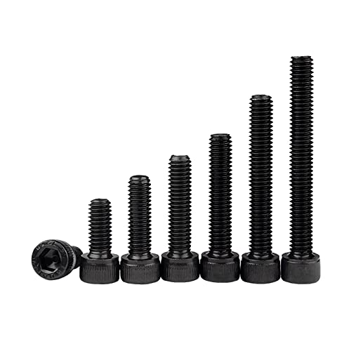 5-50pcs M1.4 M1.6 M2 M2.5 M3 M4 M5 M6 M8 Hex Alle Kantkopfschraube Edelstahl-Schwarz-Grade 12,9 Bolt Schrauben, 12.9 Klasse Stahl, M1.4 50PCS, 16mm 5-50pcs M1.4 M1.6 M2 M2.5 M3 M4 M5 M6 M8 Hex Alle Kantkopfschraube Edelstahl-Schwarz-Grade 12,9 Bolt Schrauben, 12.9 Klasse Stahl, M1.4 50PCS, 16mm von CVBF