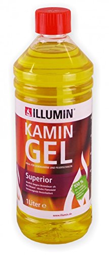 Kamingel 1 Liter Kaminbrennstoff Kamin Gel Raucharm -kein Ethanol- von CVH Chemie