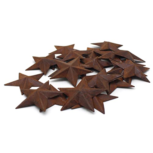 CVHOMEDECO. Primitives Rustikales Landhausdekor. Rusty Small Metal Barn Star Home Dekorative Akzente, 5.5 cm, Satz von 24 CVHOMEDECO. Primitives Rustikales Landhausdekor. Rusty Small Metal Barn Star Home Dekorative Akzente, 5.5 cm, Satz von 24 von CVHOMEDECO.