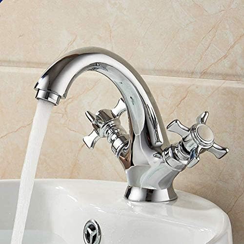 CVNIMV Küchenarmaturen Waschtischarmatur Schiffssteuermann-Design Doppelhalter Messing Badarmatur Wasserhahn Chrom Moderne Wasserfallarmaturen L1011 CVNIMV Küchenarmaturen Waschtischarmatur Schiffssteuermann-Design Doppelhalter Messing Badarmatur Wasserhahn Chrom Moderne Wasserfallarmaturen L1011 von CVNIMV