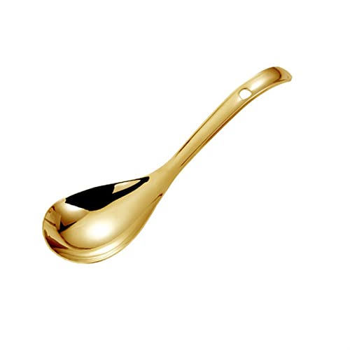 CVNIMV Schöpflöffel aus Edelstahl 304, für Getränke, dicke Lebensmittellöffel, großer Brei, öffentlicher Schöpflöffel, Suppenkelle, Küchenutensilien, Schöpflöffel von CVNIMV