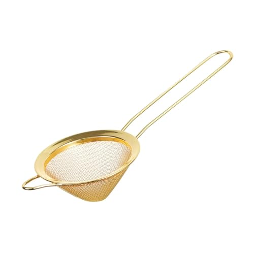 Matcha-Sieb & loser Teesieb | Metall feinmaschig Edelstahl | Mini Puderzuckersieb | Teefilter | kleines Matcha-Sieb in Gold (1) von CVNRCLP