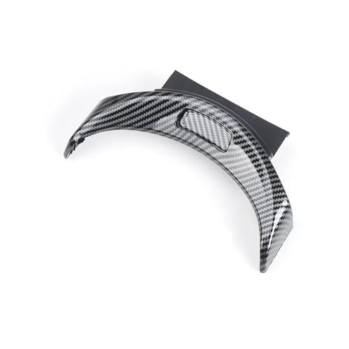 Auto Chrom Carbon Fiber Center Console Armlehne Schalter Taste Trim Abdeckung Fit Für Benz C GLC W205 W253 C200 C230 GLC300(Carbon Fiber) von CVPX