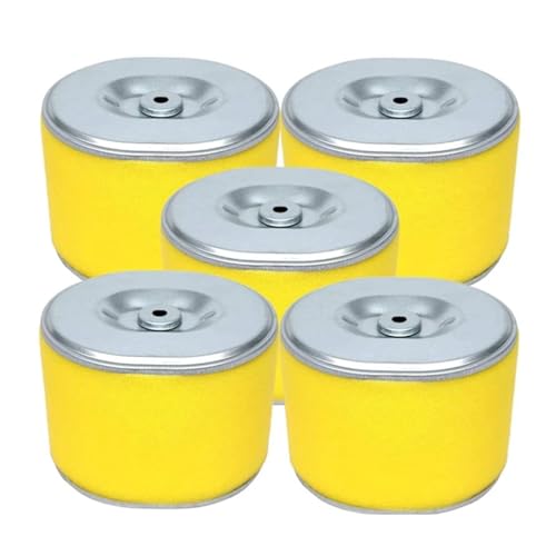 CVPX Doppelschicht Stahlfilter‌ 5 Stück 17210-ZE3-505 Luftfilter, 17210-ZE3-010 Luftfilter mit Vorfilter passend für Honda GX390 13 PS GX340 11 PS Kompatibel 2-Takt-Motoren‌ von CVPX