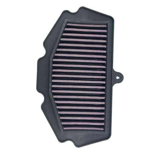 CVPX Doppelschicht Stahlfilter‌ Motorrad-Luftfilter-Ansaugreiniger passend für Kawasaki Ninja400 Ninja 400 2017-2020 Kompatibel 2-Takt-Motoren‌ von CVPX