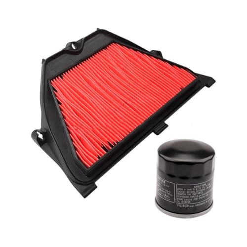 CVPX Doppelschicht Stahlfilter‌ Motorradteile Luftfilter Lufteinlassreiniger Passend für Honda CBR600RR F5 CBR600RR 2003 2004 2005 2006 Kompatibel 2-Takt-Motoren‌(B) von CVPX