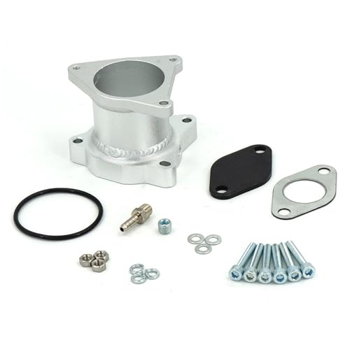 CVPX Motorventile Auto VENTIL Aluminium Rohr Fit Für VW Golf Mk5 2,0 tdi Fit Für Skoda 2,0 Tdi Turbo Magnetventil(2) von CVPX