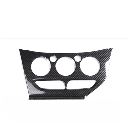 Carbon Fiber Farbe Klimaanlage Panel Control Abdeckungen Trim Fit für Ford Focus 2012 2013 2014 MK3 Zubehör Aufkleber ABS(RHD Manual) von CVPX
