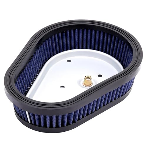 Doppelschicht Stahlfilter‌ Motorrad Lufteinlassfilter Reiniger Fit Für Harley Dyna Fat Bob FXDF FXDL Super Glide Custom FXDC 29385-08 Kompatibel 2-Takt-Motoren‌ von CVPX
