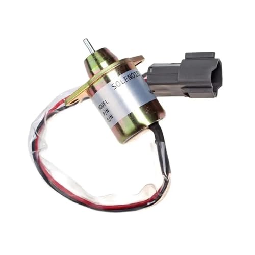 Kraftstoff Absperrmagnetventil 129612-77940 1503ES-24S5SUC12S SA-4614-T 24V Tankstopp Magnet Fit Für 4TNV98 Kraftstoff Abschaltung Magnet Diesel Motor Abschaltmagnetventil von CVPX