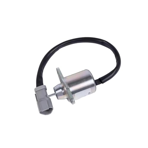 Kraftstoff Absperrmagnetventil 12V 24V Kraftstoff Abgeschaltet Magnet 129486-77952 41-6383 42-0100 1503ES-12S5SUC11S SA-4920 Fit Für 3TNE72 3TNA72 Abschaltmagnetventil(12V) von CVPX